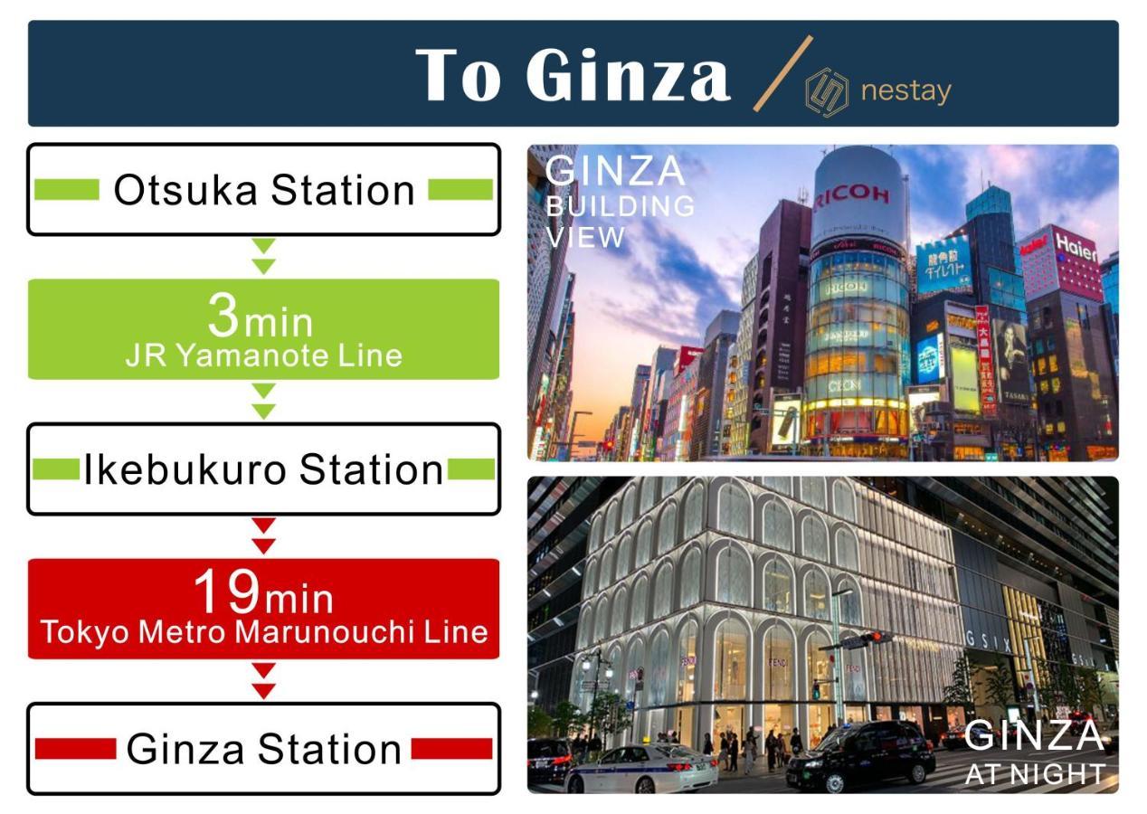 Nestay Villa Tokyo Otsuka Екстер'єр фото