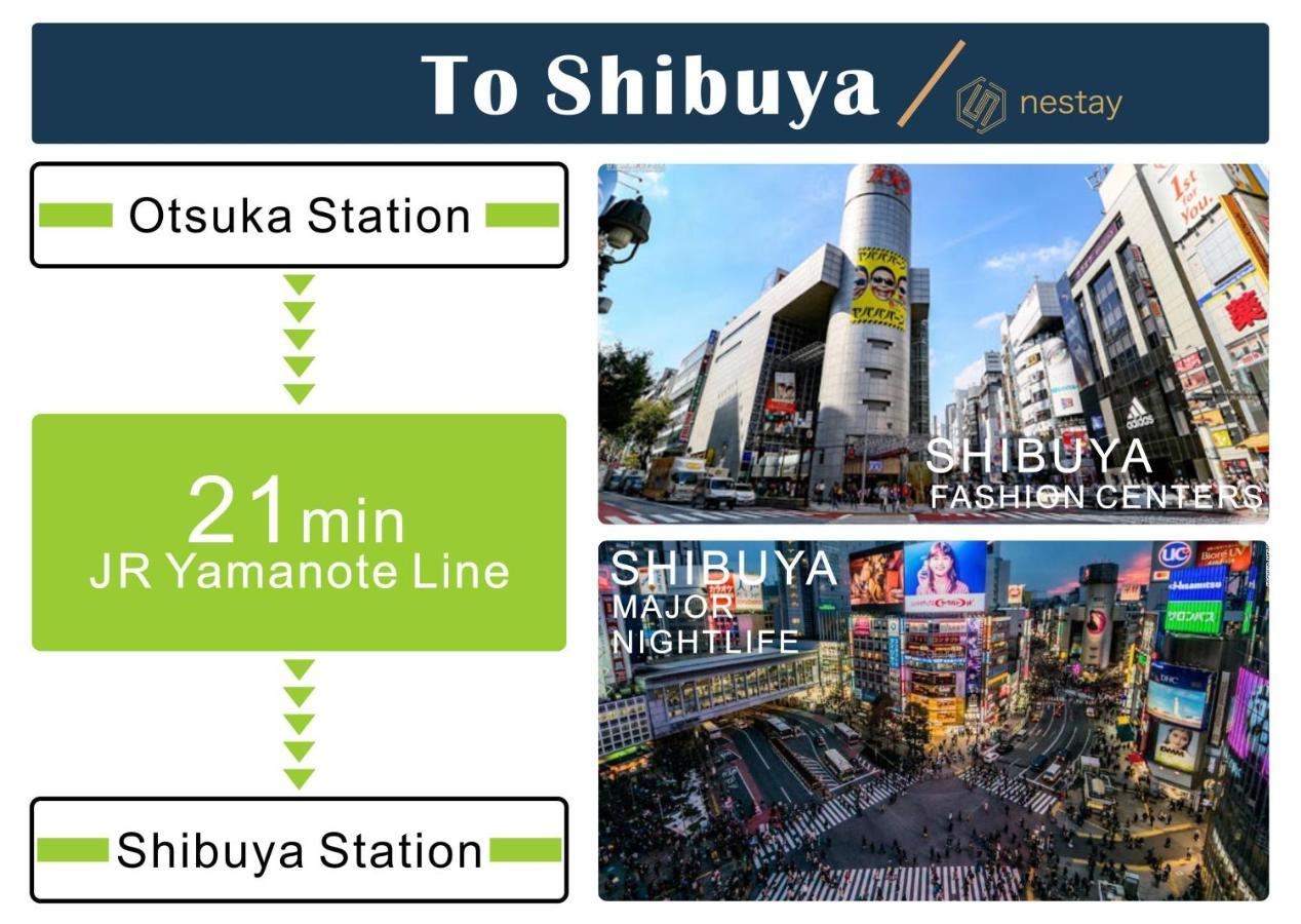 Nestay Villa Tokyo Otsuka Екстер'єр фото
